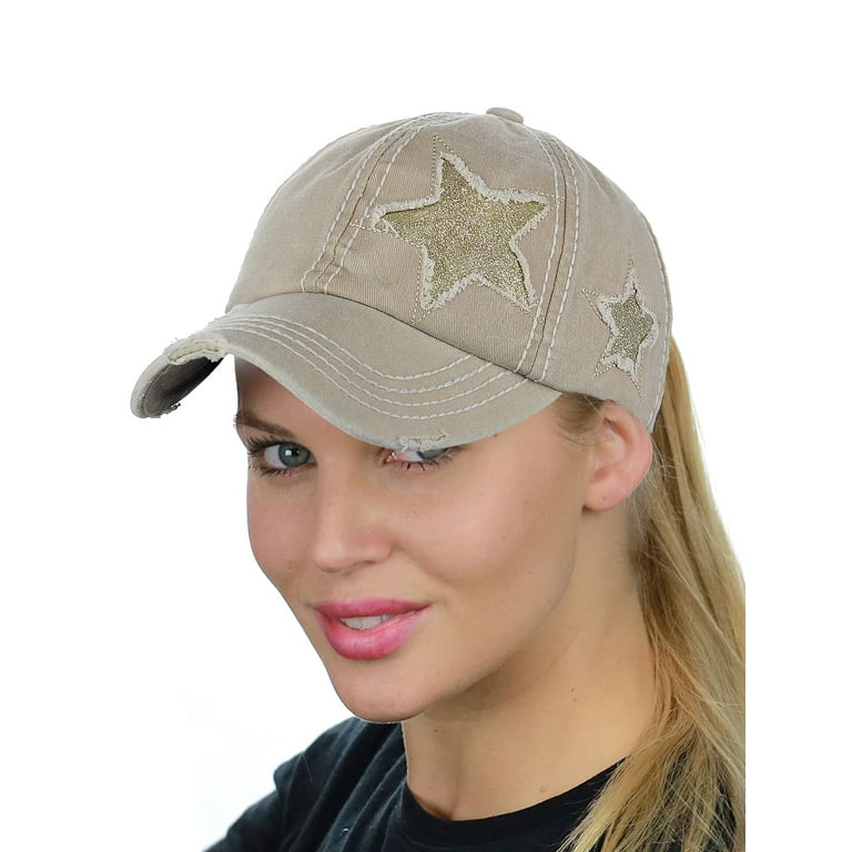 Cc ponytail cheap baseball hat