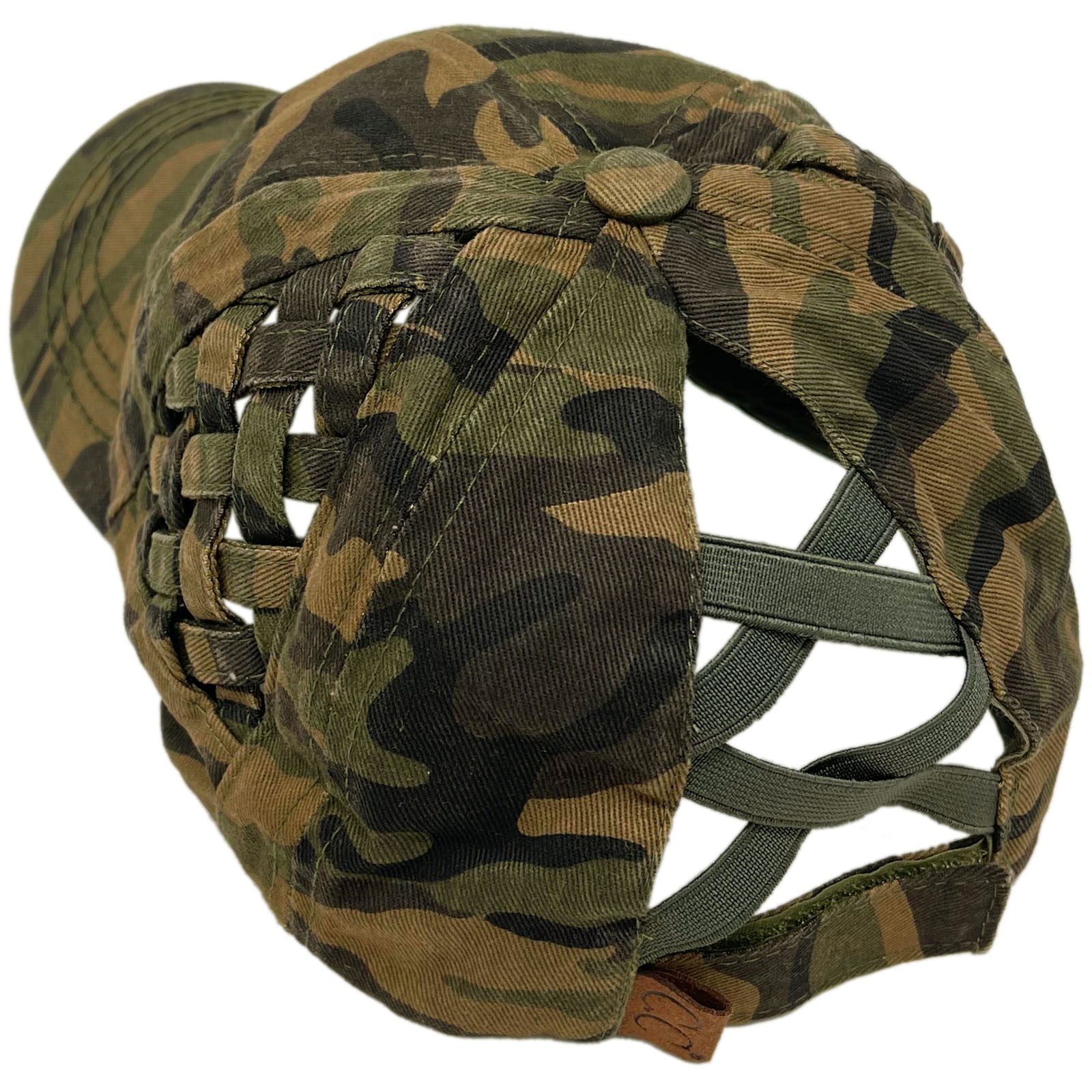 CC Mossy Oak Criss-Cross Elastic Back Women display picture 2