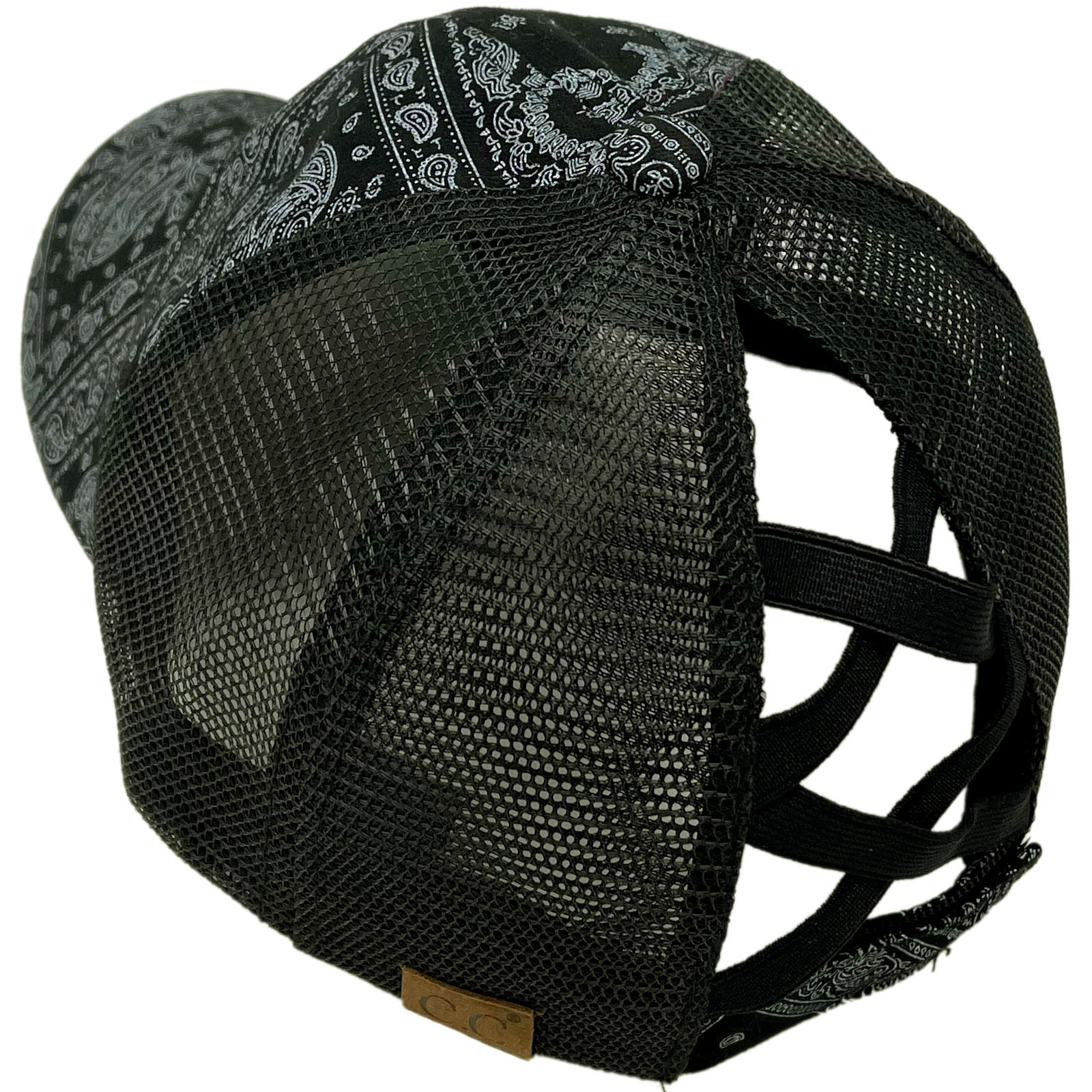 Cappello Baseball C.C Con Apertura Per Coda Di Cavallo E Chignon - Unisex, Cotone E Poliestere, Protezione Solare