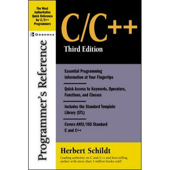 Pre-Owned C/C++ Programmer's Reference, Third Edition (Paperback) 0072227222 9780072227222