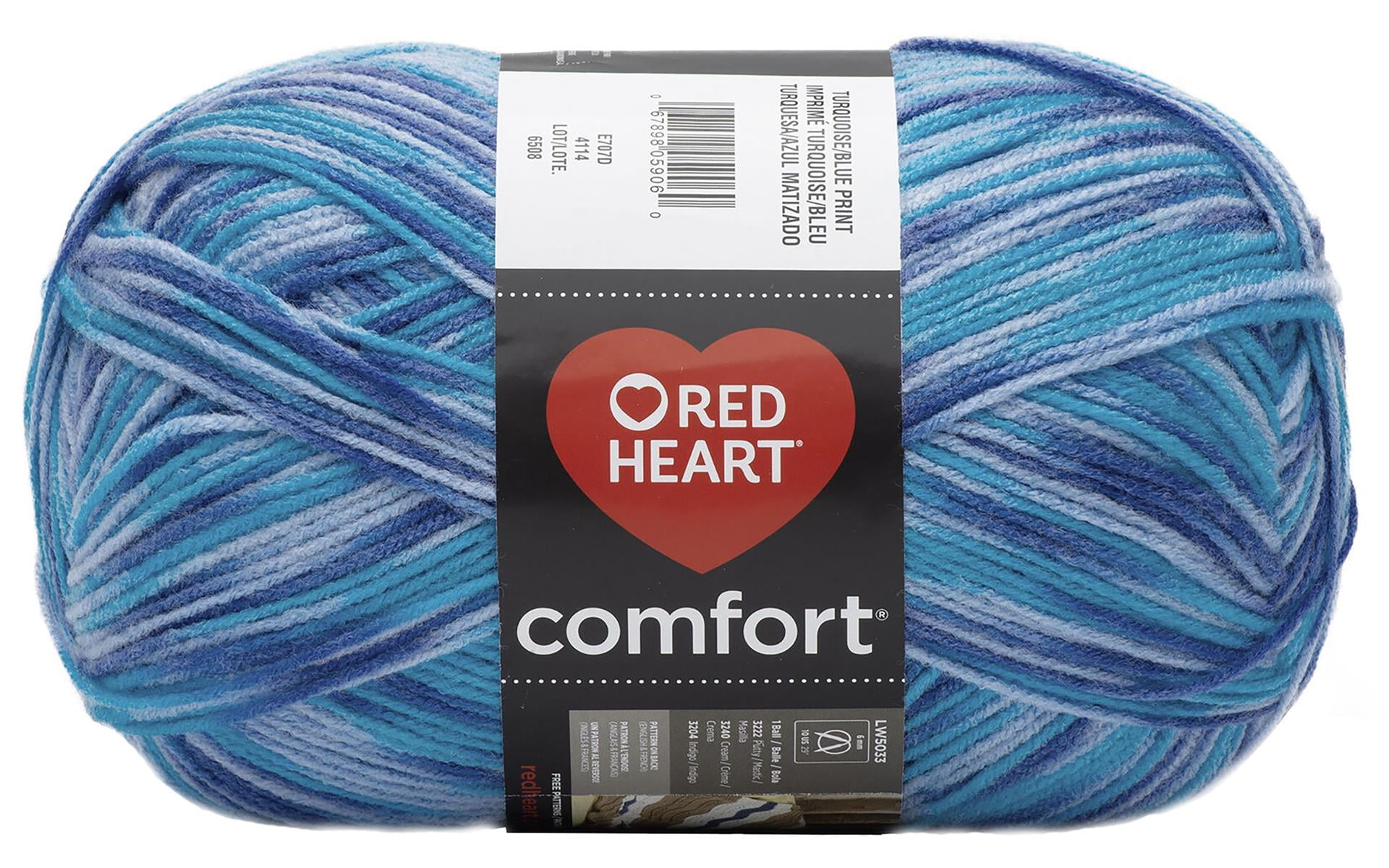 C&C Red Heart Comfort Yarn 12oz TurquoiseBluePrint