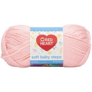 Red Heart Soft Baby Steps Yarn-White