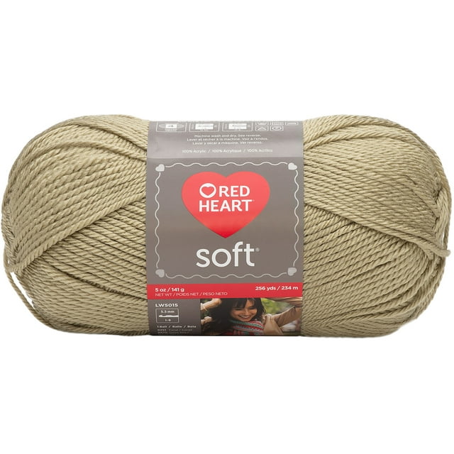 C&C Red Heart Soft Yarn 5oz 256yd Wheat