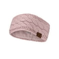 thumbnail image 2 of C.C Exclusives Aztec Cable Knit Headband – Soft Stretch, Fuzzy Lined Winter Ear Warmer 2 of 5