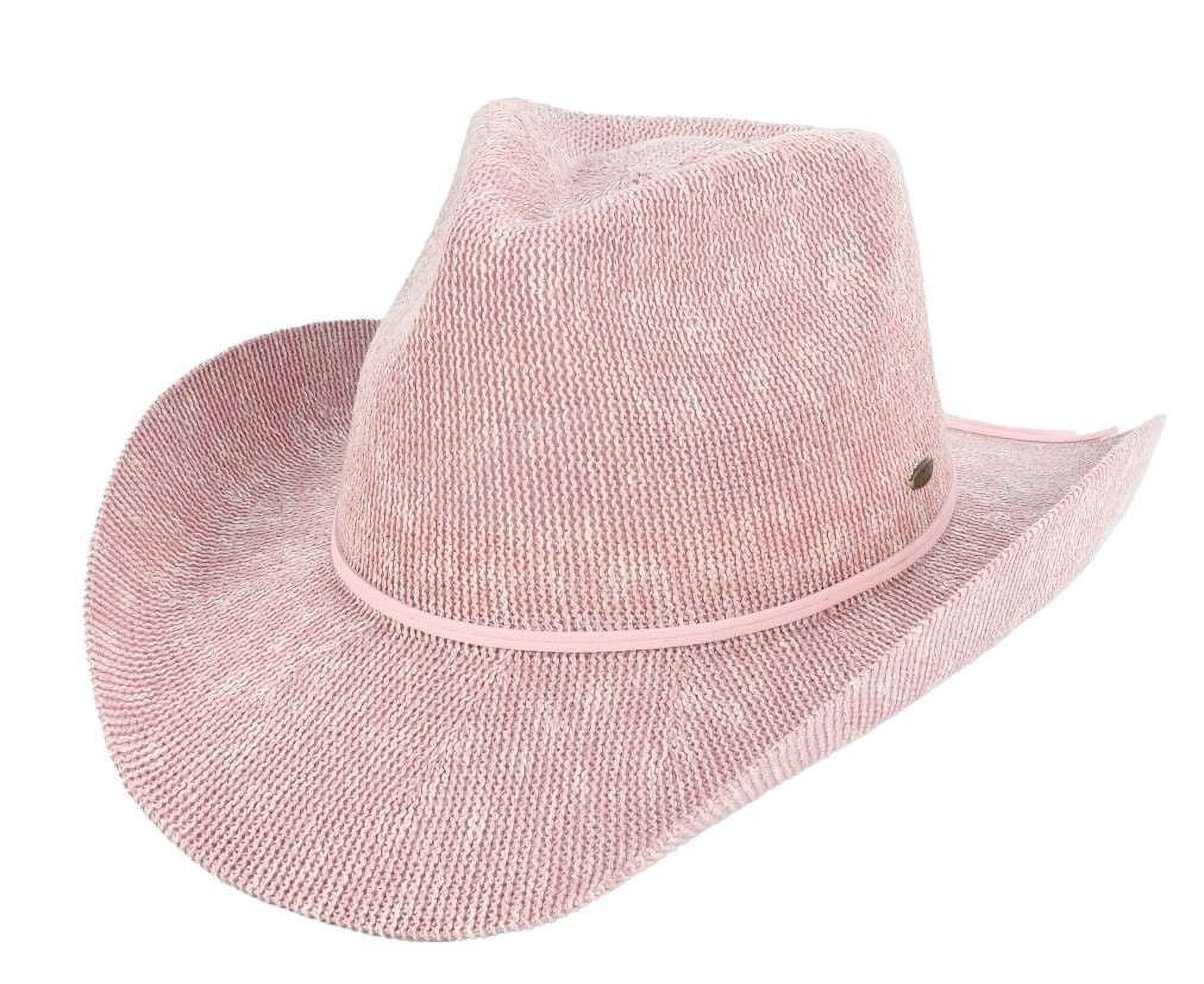 3794 Sparkly Sequin Cowboy Hat With Suede String Trim, Royal CBC03 C.C Brand Sequin Detail Cowboy Hat With Suede Trim main image 3