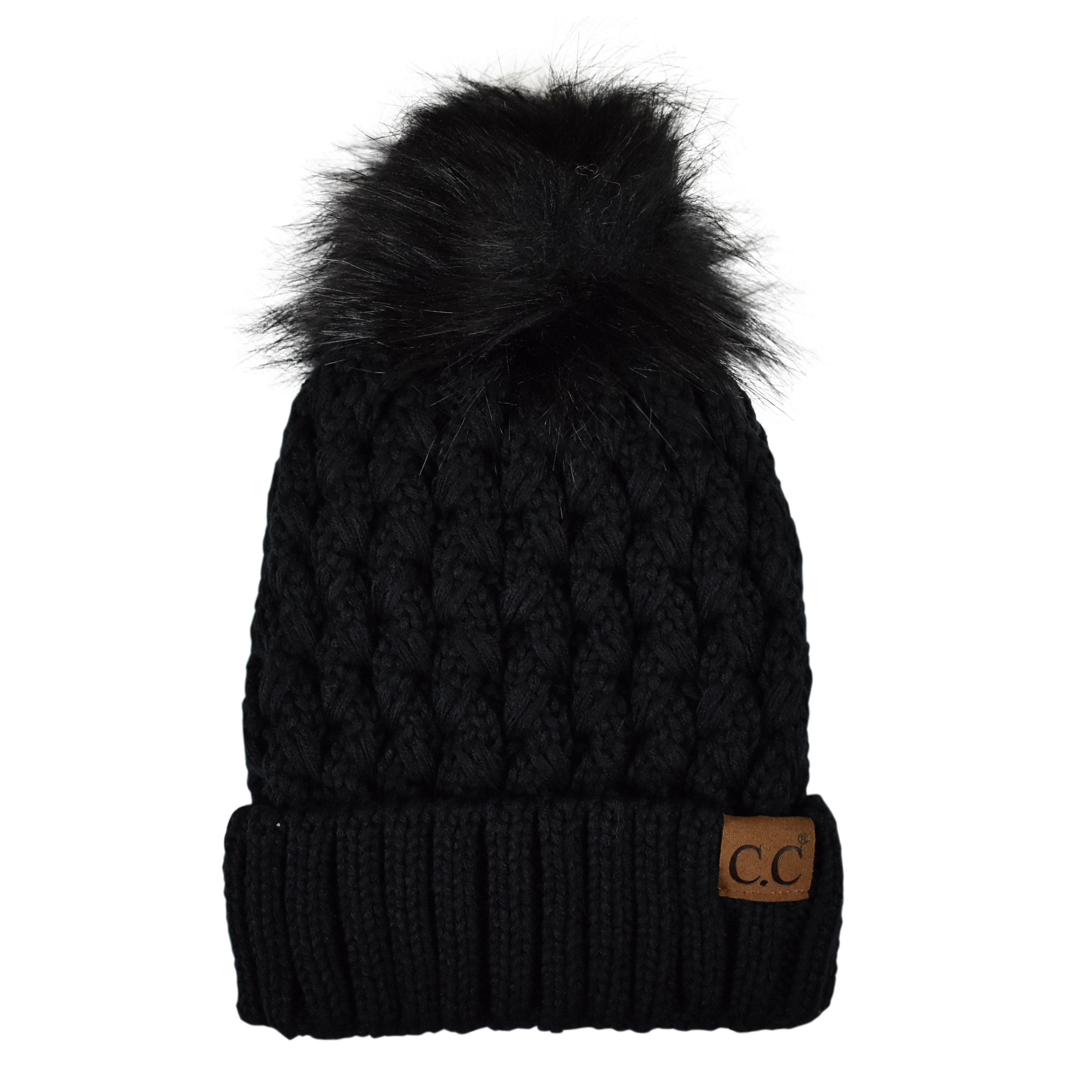 C-C-Thick-Cable-Knit-Faux-  display picture 2