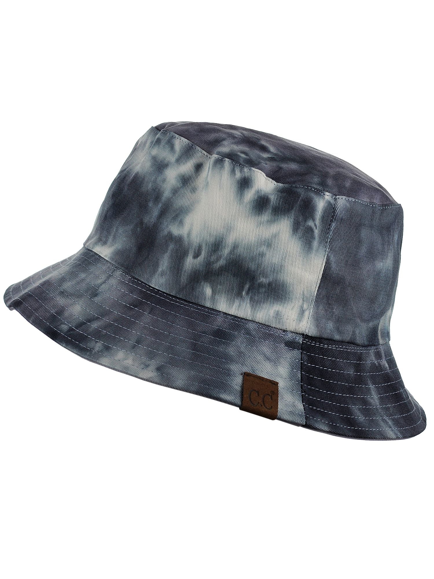 C.C Unisex 100% Cotton Packable Reversible Tie Dye Bucket  display picture 2