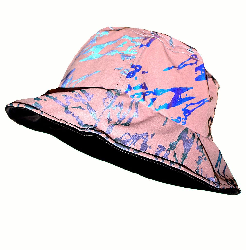 C.C Unisex Outdoor Waterproof Reflective Bucket Sun Hat  display picture 1
