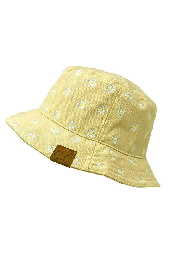 Unisex Packable Bucket Sun Beach Pool Fisherman Hat, Beige