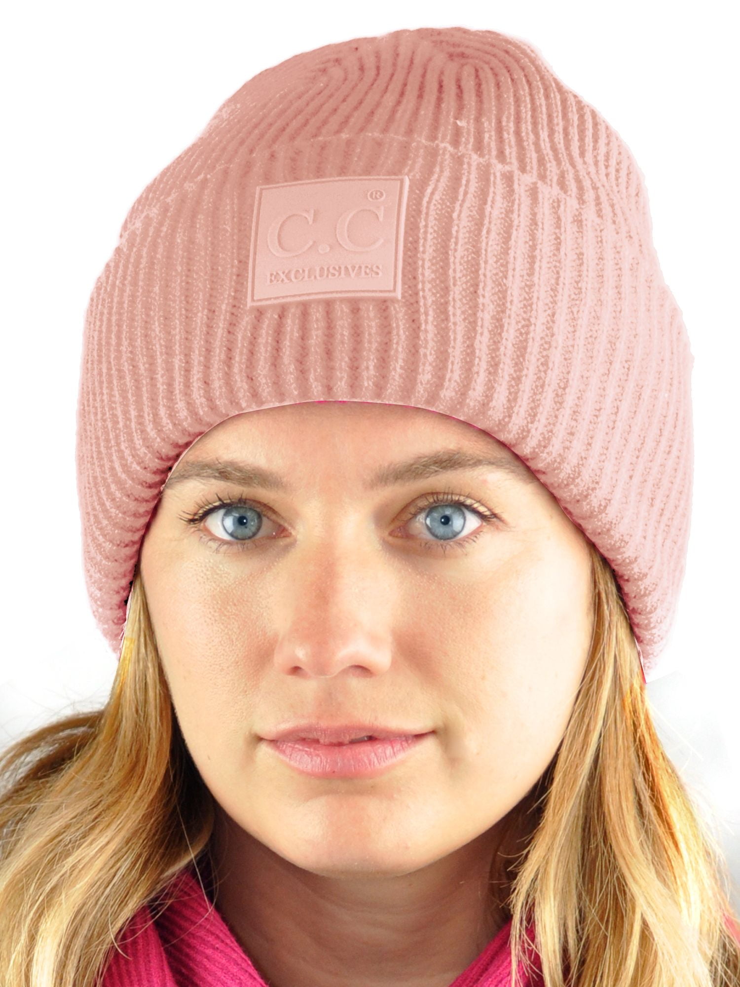 Pistol Y2k Knit Hat Women’s Pink Blush Beanie Stocking Cap Wool Cashmere Margot iHPH7 Womens Hats with Brim Beanie Hats for Women Wool Hat  main image 3