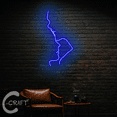 thumbnail image 1 of C-CRAFT Couple Forehead Kiss Neon Led Light Up 27 inch for Valentine's Day Bedroom Decor, 1 of 5