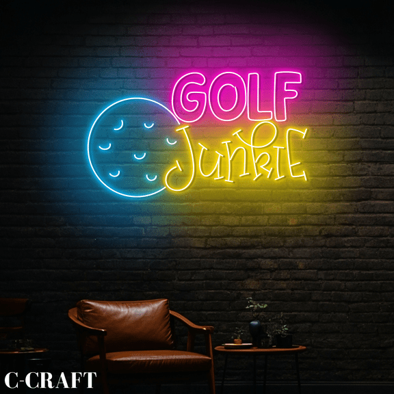 C-CRAFT Mexican Nacho Neon Led Light Wall Art for Mexican Nacho Restaurant Decor