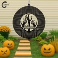 thumbnail image 1 of C-CRAFT Skeleton Hand Wind Spinner 14 Inches, Horror Yard Hanging Decoration for Costume Night, Goth Style Fans Gift, 1 of 4