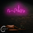 thumbnail image 1 of C-CRAFT Toronto Skyline Neon Led Light 33 inch for Home Living Bedroom Decor, 1 of 5