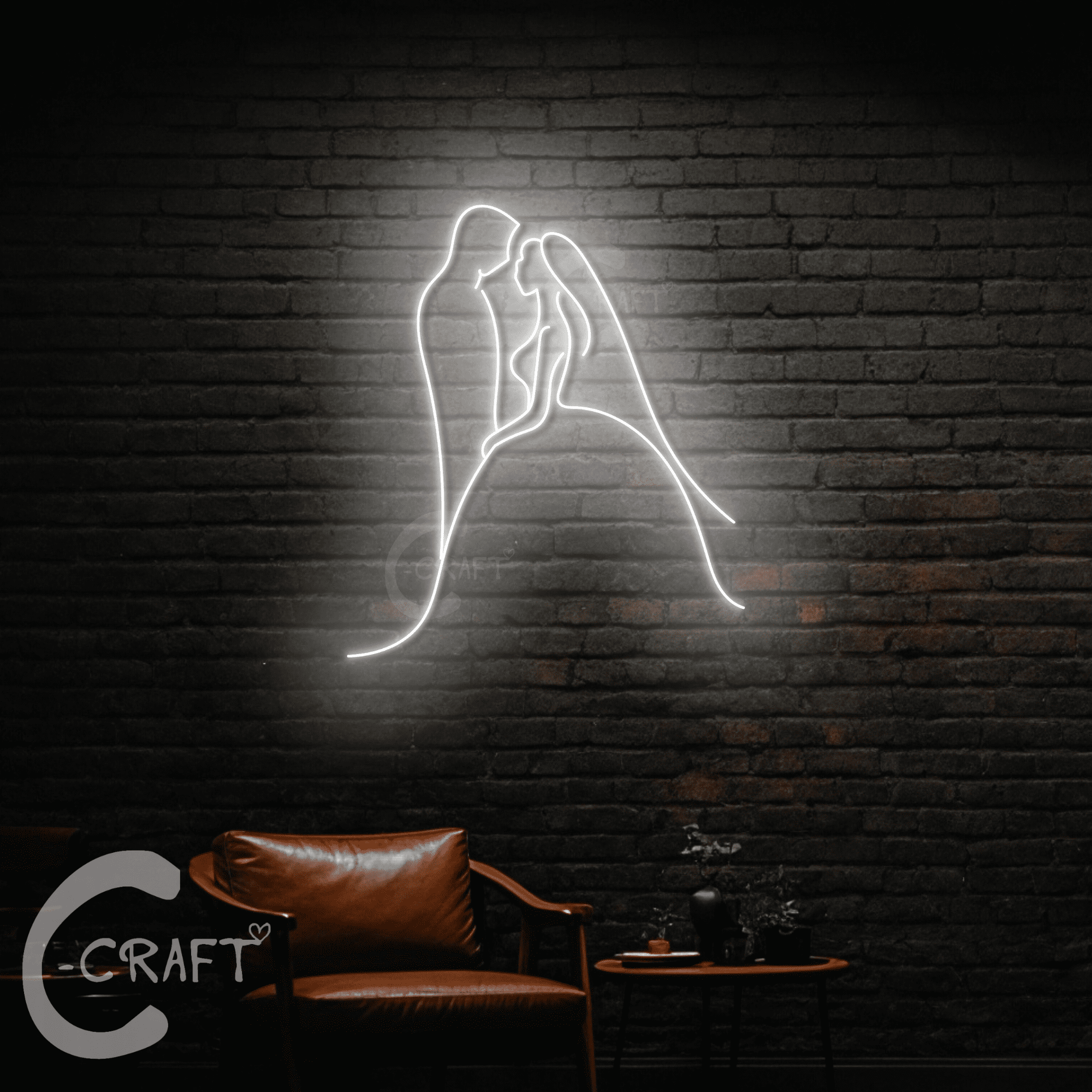 Engegment Led Sign C-CRAFT Wedding Neon Light Led Sign 33 inch for Engagement & Wedding ...