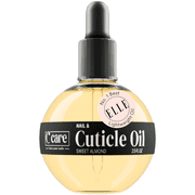 C CARE Sweet Almond Cuticle Oil For Nails - Repairs Cuticles Overnight - Moisturizes and Strengthens Nails and Cuticles - 2.5oz