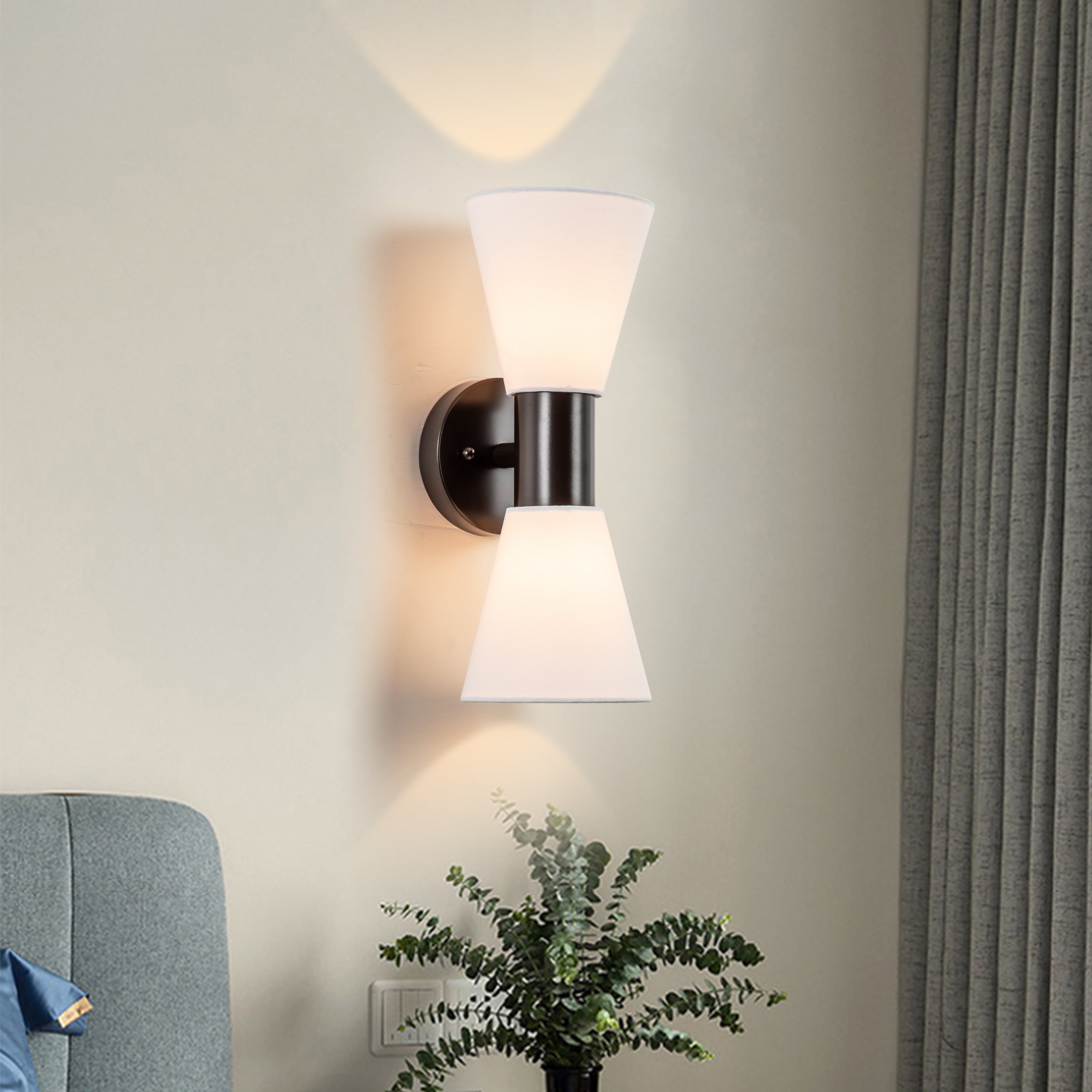 Bronze indoor wall sconce online