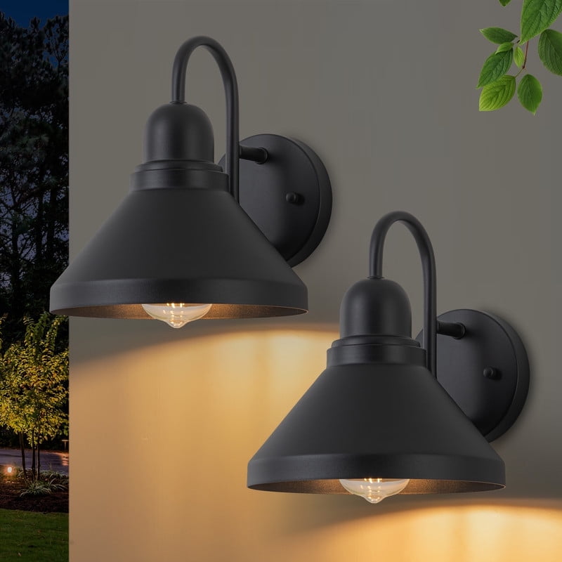 C Cattleya 2-Pack 9.25 in. Matte Blac...