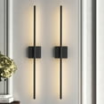 thumbnail image 1 of C Cattleya Black Dimmable Adjustable Color Temperature Chargeable Rotatable LED Indoor Wall Lamp with Touch and Remote Control, 1 of 7