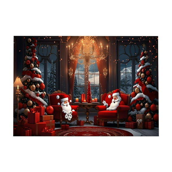C Christmas Doormat Entrance Mat Non Slip Absorbent Floor Rug For Home Holiday Decor 16X24Inch