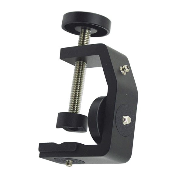 C ClHeavy Duty Camera Clamp Mount with 1/4 Mounting for Cameras