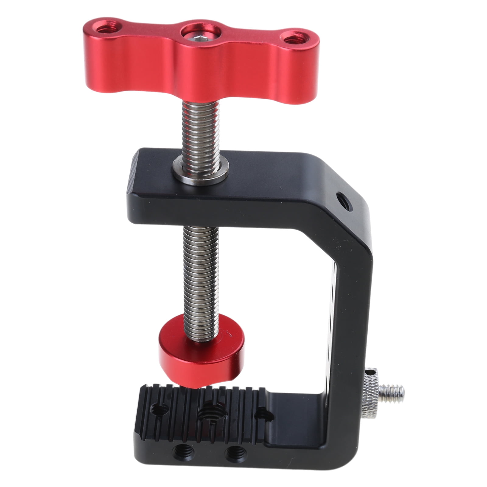 C Clamp Adjustable Aluminum Alloy Clamp with 1/4” Thread for DSLR ...