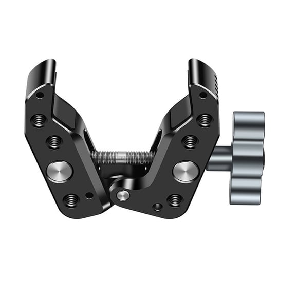C Clamp Heavy Duty Fixing Holder Clip Adjustable Clamp 10-60mm Thick for Action Camera Light Support Stand