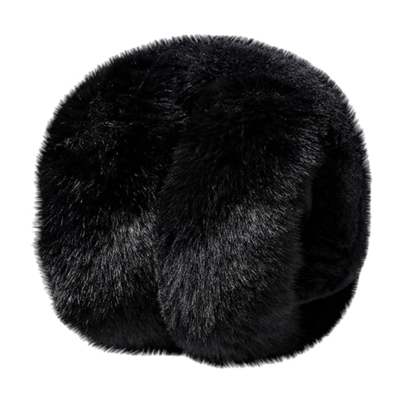 C Cold Weather Folding Ear Muffs With Plush Covers For Winter Warm Outdoor Activities