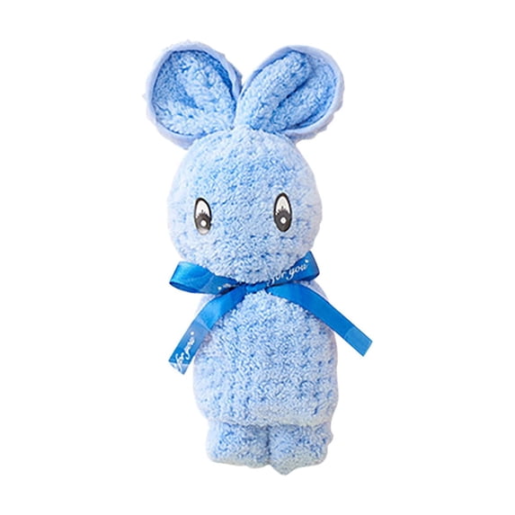 C Coral Fleece Small Towel Rabbit Shape 30X30Cm For Kids - Walmart.com