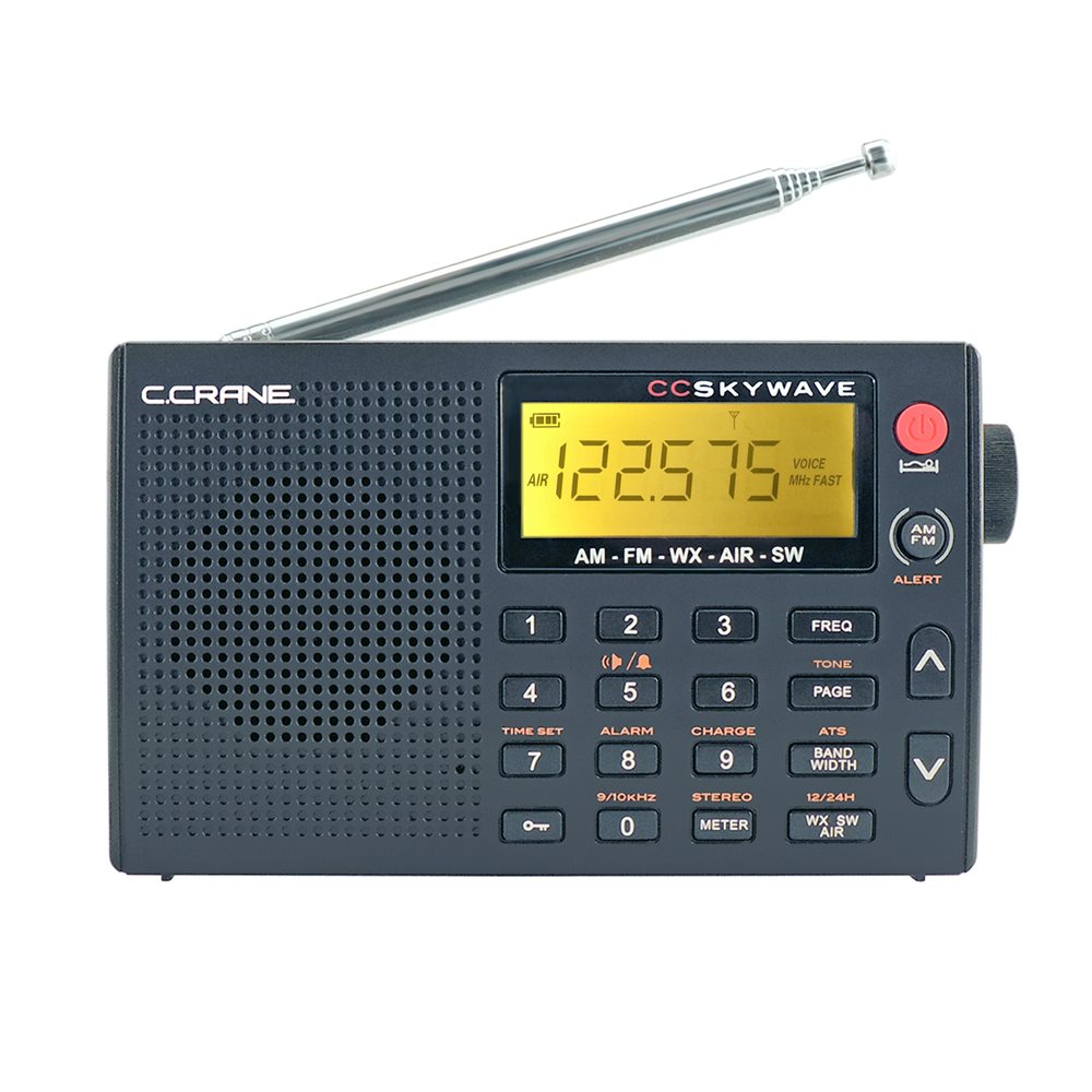 C. Crane CC Skywave AM, FM, Shortwave, NOAA Weather and Airband Portable Travel Radio - image 1 of 3