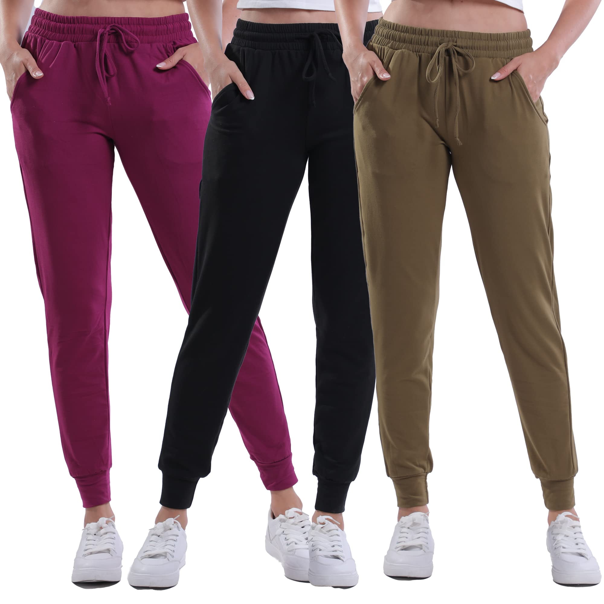 C Crush Joggers for Women with Pockets-Relaxed Fit Sweatpants