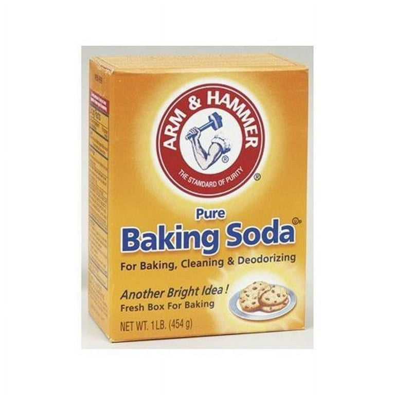 Arm & Hammer Pure Baking Soda - 16 oz (1 lb) - 24 / Carton - Environmentally Friendly, Deodorize - White Arm & Hammer Pure Baking Soda - 16 oz (1 lb) - 24 / Carton - Environmentally Friendly, Deodorize - White