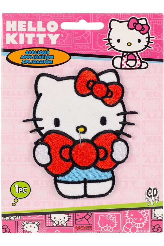 C&D Visionary Hello Kitty Patch-Hello Kitty Bow