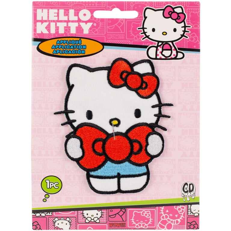 C&D Visionary Hello Kitty Patch-Hello Kitty Bow