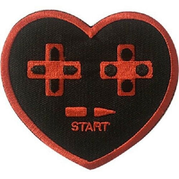 C&D Visionary P-DSX-4692 DSX Video Games Heart Start Patch Multi Color
