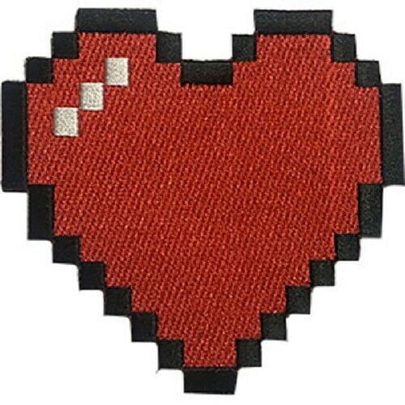 C&D Visionary P-DSX-4715 DSX Video Games Bitmap Heart Patch Multi Color