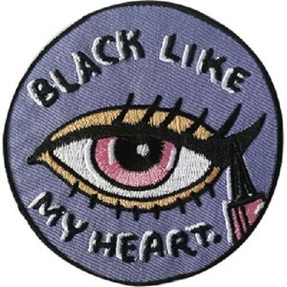 C&D Visionary P-DSX-4772 DSX Eye Black Like Heart Patch Multi Color