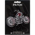 thumbnail image 1 of C&D Visionary Patch-Black Chopper Motorcycle 4"X2.75", 1 of 2