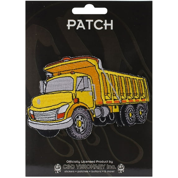 C&D Visionary Patch-Dump Truck, Pk 3, C&D Visionary