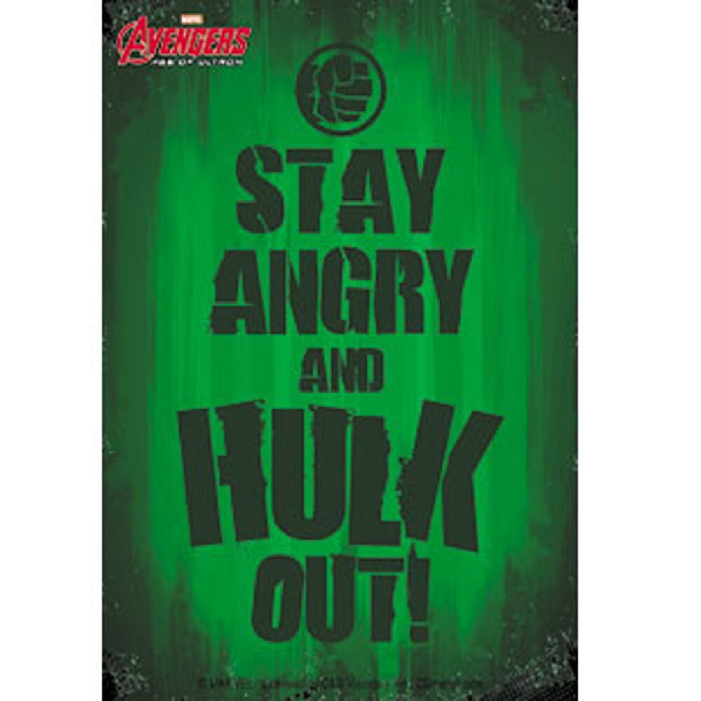 C\u0026D Visionary The Avengers 2 Movie Age of Ultron Hulk Out Sticker