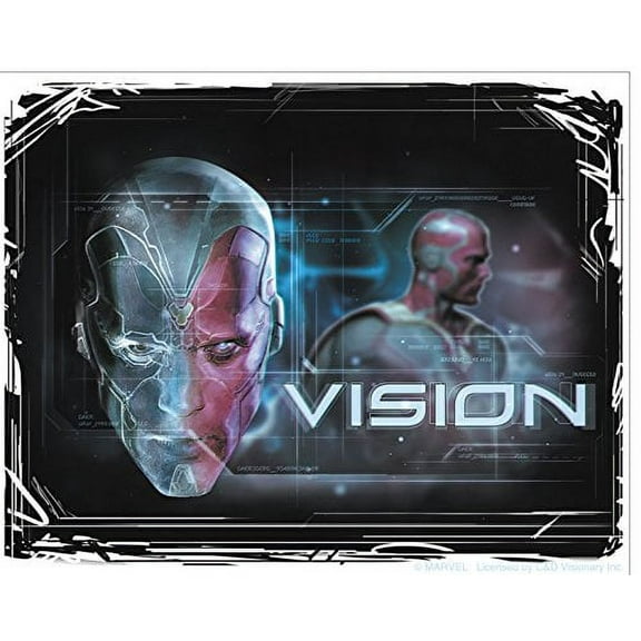 C&D Visionary The Avengers 2 Movie Age of Ultron Vision Sticker
