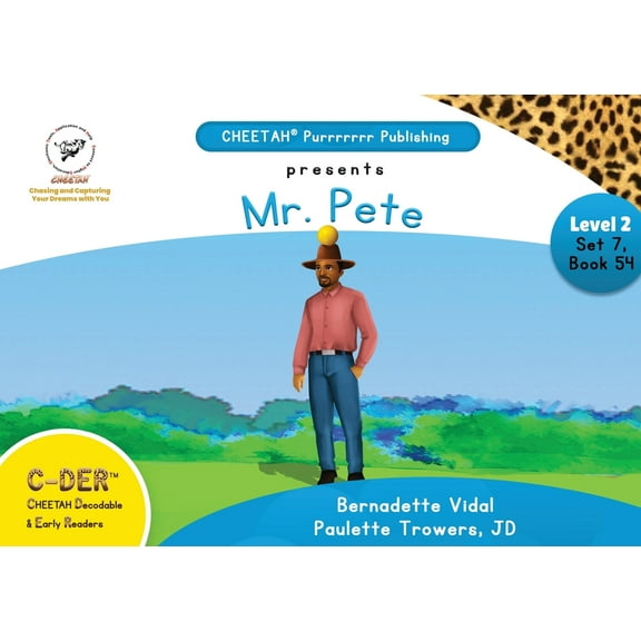 C-DER (Cheetah Decodable & Early Readers) Set 7, Book 54, Mr. Pete, (Paperback)