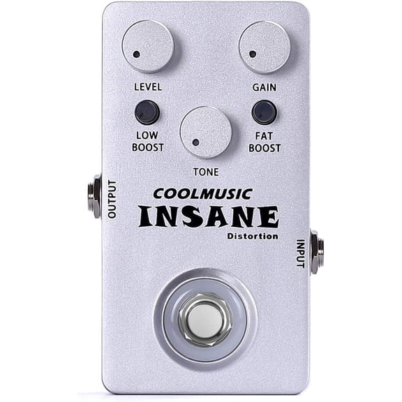 C-DI01 Insane Distortion Guitar Bass Distortion Pedal