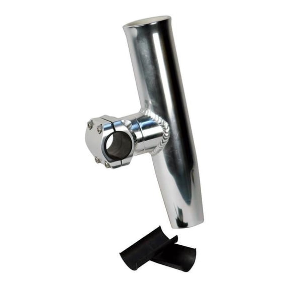 C.E. Smith Aluminum Adjustable Mid Mount Rod Holder with Sleeve & Hex Key