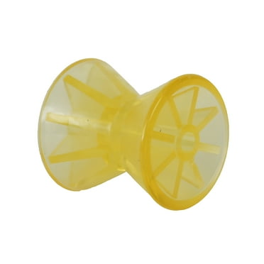 C.E. Smith Bow Roller - Yellow PVC - 4" x 1/2" ID | Bundle of 5