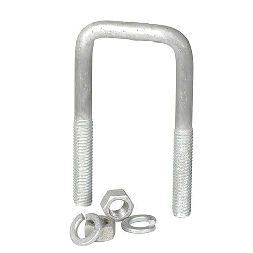 C.E. Smith Galvanized U-Bolt 7/16-14 x 1-9/16 x 3-9/16 Square Bend