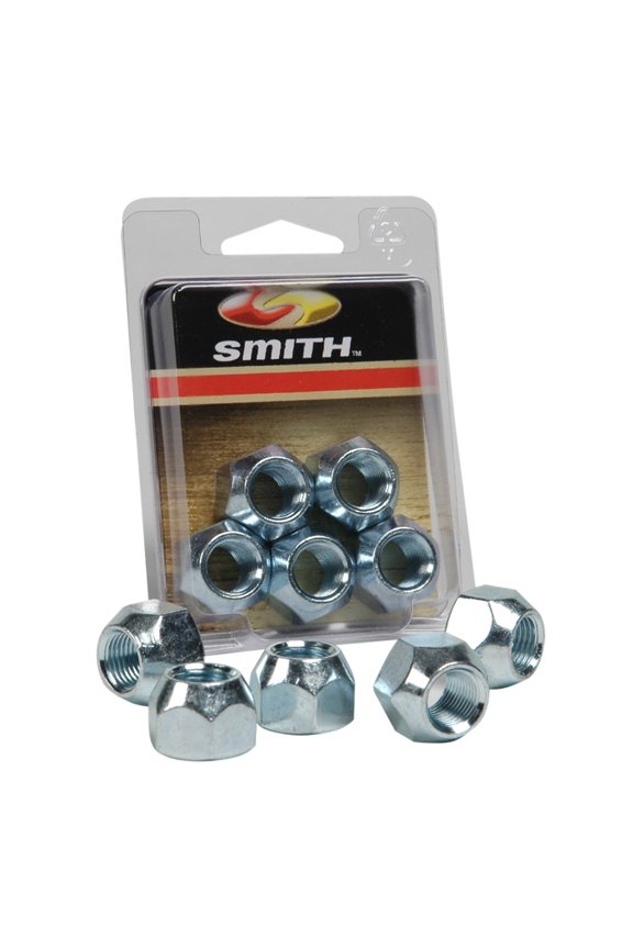 C.E. Smith Package Wheel Nuts 1/2" - 20 - 5 Pieces - Zinc [11052A]
