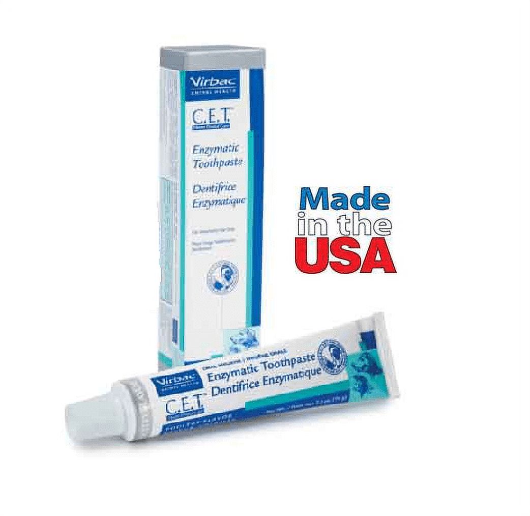 C.E.T. Enzymatic Toothpastes For Dogs Natural Antibacterial For Pet
