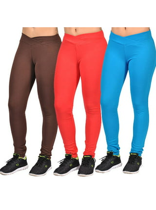 NEW YOUNG 3 Pack Ripped Leggings for Women High Waist Tummy Control Yoga  Pants Cutout Workout Leggings at  Women's Clothing store