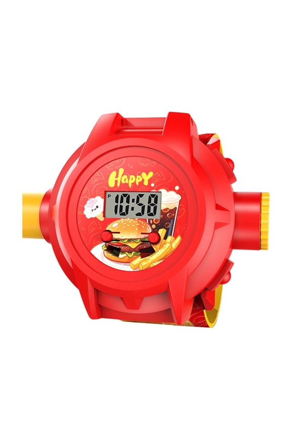 C Educational Projection Watch For Children With 24 Different Images Enhances Curiosity And Independent Exploration